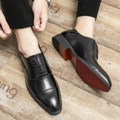 Mens Formal Oxford Shoes Business Leather Dress Shoes for Wedding Size 47 48