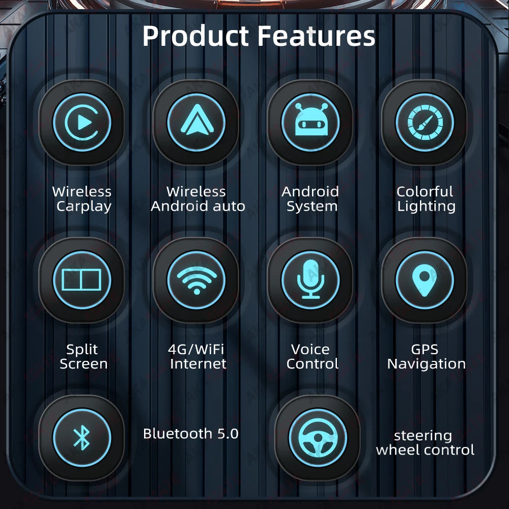 Wireless CarPlay for BMW ID6 ID7 ID8 ID9 OEM Wireless CarPlay Android Auto AI Box Intelligent System Android 13 4+64GB 8+256GB