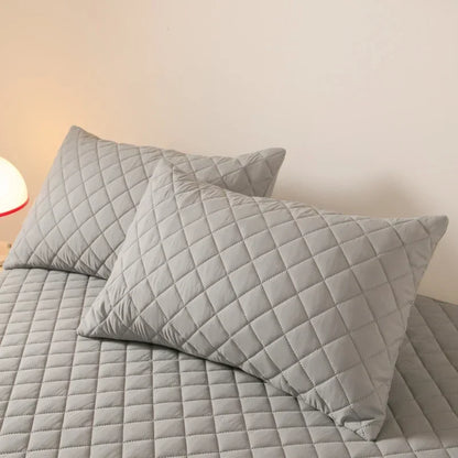 1 Pieces Waterproof Pillowcase Machine Washable Pillow Cover Bedroom Decor Suitable for With Children Just Pillowcase ,No Pillow