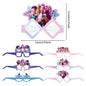 K-pop Kids Birthday Party Supplies All-in-One Decor Set-Paper Tableware Cups Candy Box Gift Bags Banner for Festive Celebrations