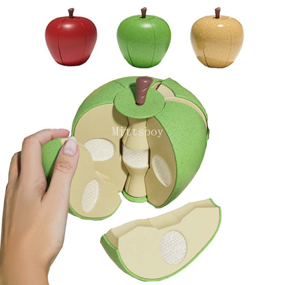 Montessori Simulation Chechele Ingredients Vegetables Fruits Dessert Bread Educational Toy Play House Decompress Educational Toy