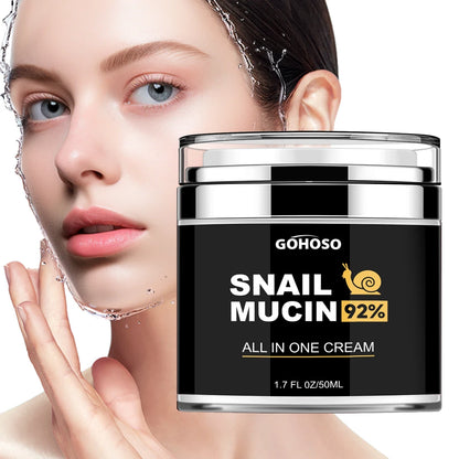 ENVISHA Skin Care Snail Mucus Face Cream Firming Whitening Anti-Aging Wrinkle Moisturizing Hydrating Beauty Health Shrink Pores