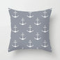 European Gray Pillowcase Geometric Pillow Cover Sofa Cushion Cover Garden Throw Pillows Hotel Outdoor Cushions car Chair 45X45cm