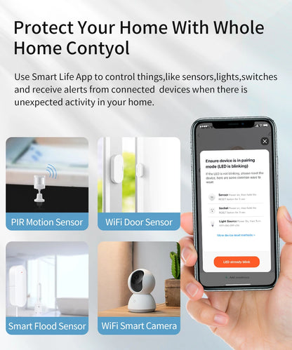Tuya Multi Mode ZigBee Bluetooth Gateway Hub Wireless Smart Home App Remote Controller Bridge Voice Control Alexa Google Home