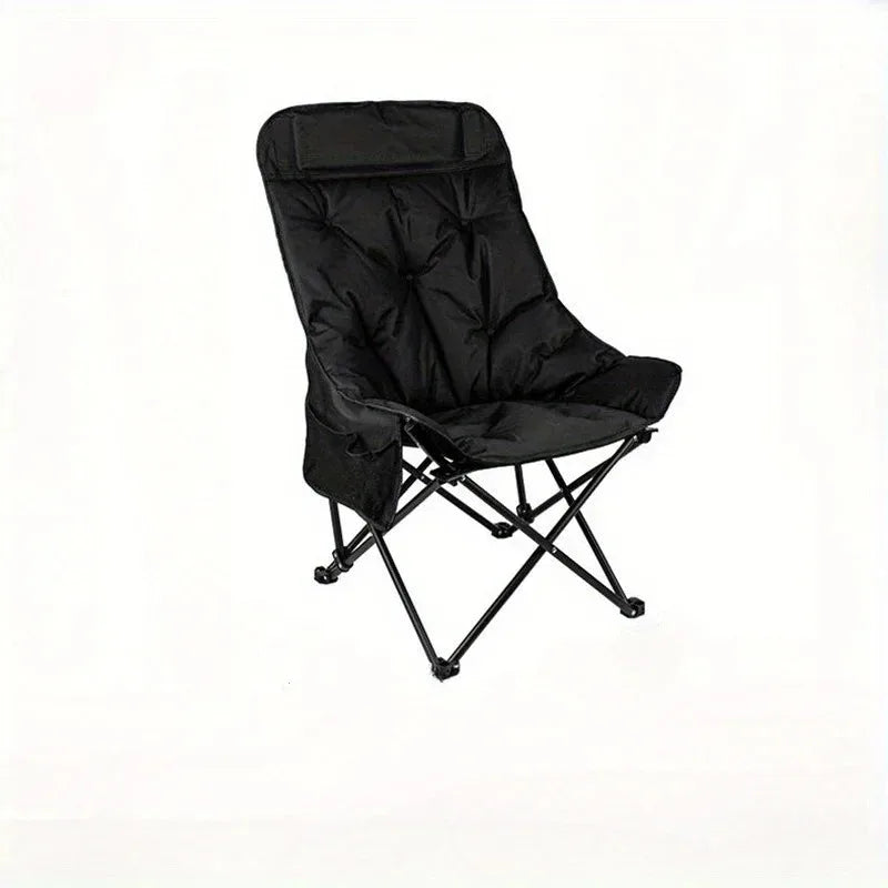 High Back Moon Chair Outdoor Barbecue Picnic Bining Table And Chair Set Portable Folding Chair Camping Chairs Beach Chair