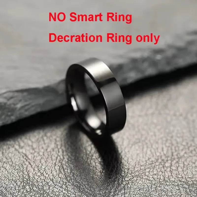 Men Women Smart Ring 5ATM Waterproof Pedometer Multi-function Ring Heart Rate Blood Pressure Monitor Health Smart Ring 2025 New