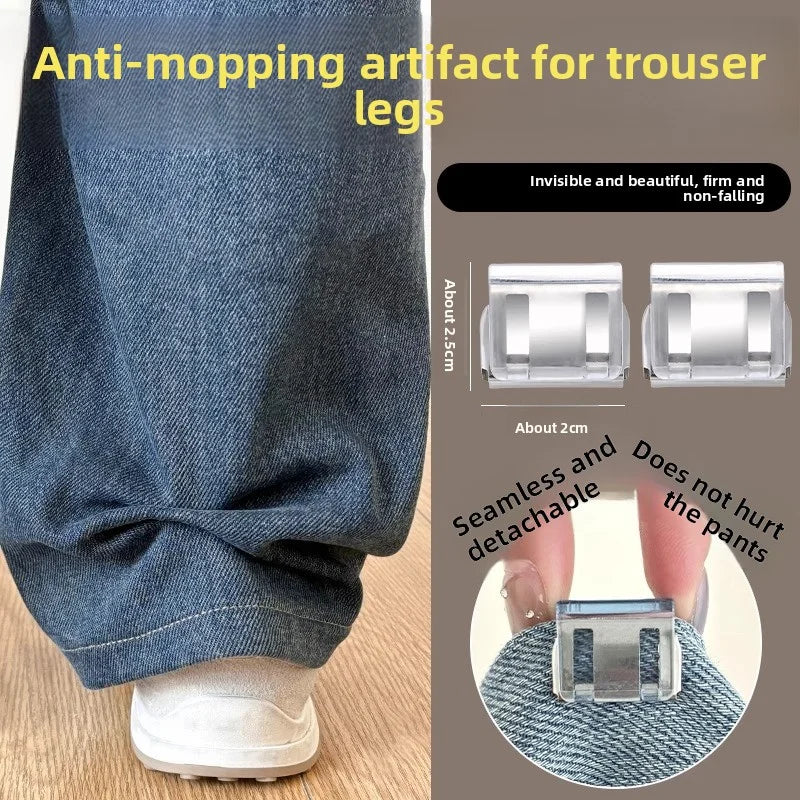 4/6/10PCS Detachable Anti Sliding Trouser Clip Invisible No Sew Concealment Buckle for DIY Sewing Craft Clothing Clips