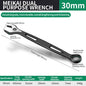 8mm-32mm Ratchet Wrench Dual-purpose Metric Setdouble Offset Ring Spanner Universal Spanner For Car Repair Hand Tool
