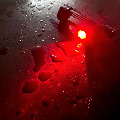 SOLOLANDOR LED Mini Headlamp High Power White Red Headlight 18650 Rechargeable USB Type-C Torch Camping Hunting Flashlight Lamp