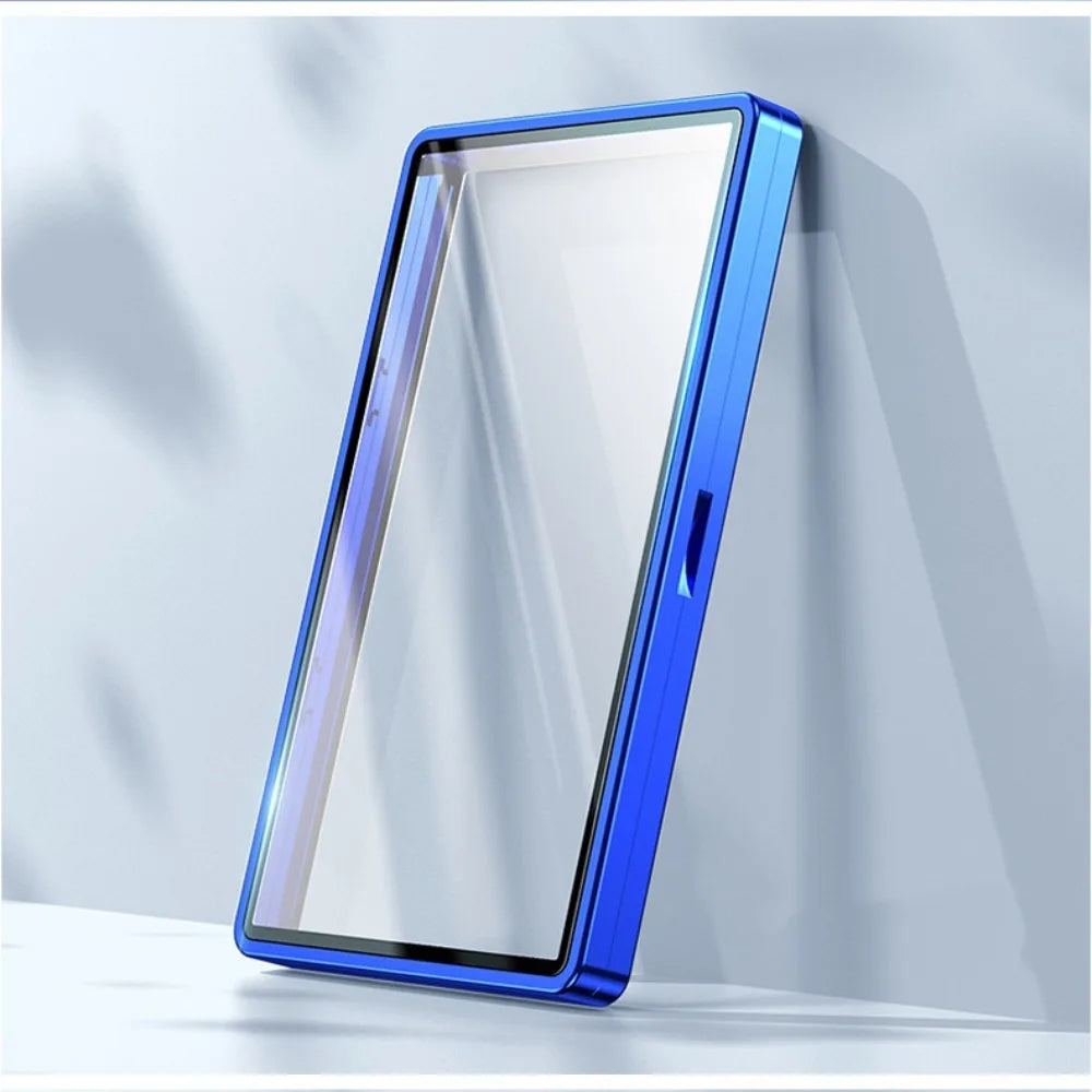 Aluminum Alloy Trading Card Magnetic Holder Scratch Resistant Display Box PSA/CGC Card Case Magnetic Closure Metal Frame