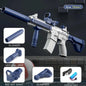 Water Gun Electric M416 Pistol Shooting Lighting Toy Gun Full Automatic Summer Pool Beach Toy For Kids Children Boys Girls Adult