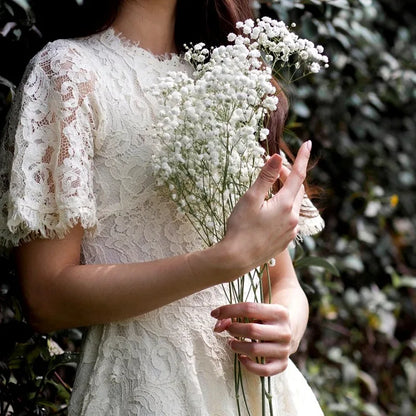 Artificial Plastics Gypsophila Flower Outdoor Garden Party Courtyard Home Vases Table Wedding Bridal Bouquet DIY Gifts Accessory