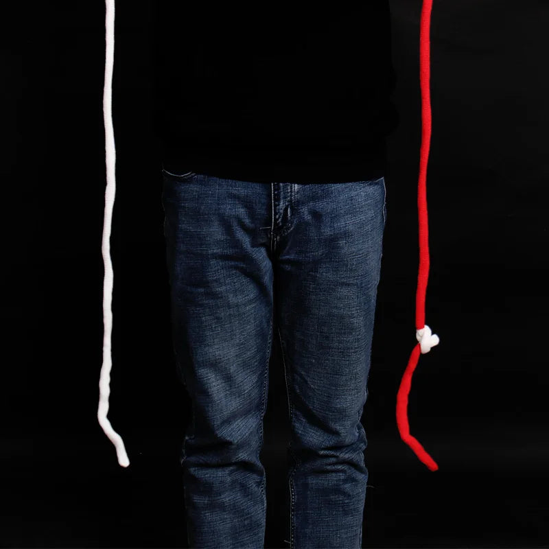 cotton hand-woven soft rope Acrobatic Knot By Daryl Jumping Knot Of Pakistan Carrick-Bend  Rope Stage Magic Tricks Gimmick Ind