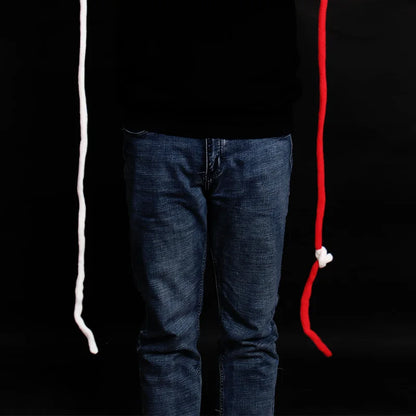 cotton hand-woven soft rope Acrobatic Knot By Daryl Jumping Knot Of Pakistan Carrick-Bend  Rope Stage Magic Tricks Gimmick Ind