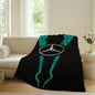 Fashion print Blanket For Sofa Office Bed Plane Travel Sleep Read Relax Camping Soft And Warm A-aMG