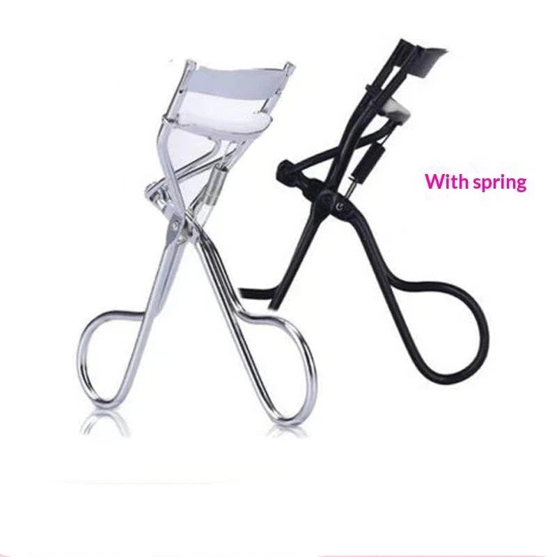 Professional Eyelash Curler Spring Loaded Design Long Lasting Curls 2 Color Choices For Daily Makeup Home Use