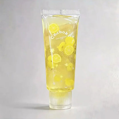 Chiboki Clear Tube Fruit Bead Squeeze Fidget Jelly Squishy Toy Anti-Stress Decompression Applicable To High Pressure Individuals