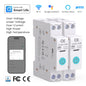 Tuya WiFi Smart Circuit Breaker DIN Rail for Smart Home Wireless Remote Control WiFi Switch 1P 63A by smart life APP