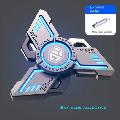uminous metal EDC fidget spinner stress relief pressure reduction finger toy cool spinner ADHD  aids Creativity gift for boys