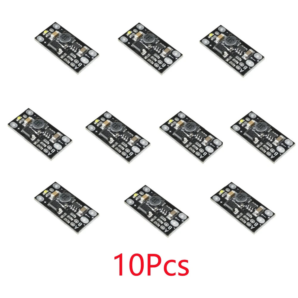 5Pcs/10Pcs Newest Multi-function Mini Boost Module Step Up Board 5V/8V/9V/12V 1.5A LED Indicator Diy Electronic Voltage Module