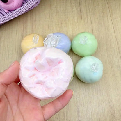 1pc High-end Matcha Mint Chocolate Handmade Ball Anti Stress Sensory Fidget Toy Cracking Wax Ball Soft Decompression Toys Gift
