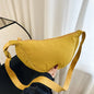 Thickened Waterproof Fabric Armpit Bags for Women's Versatile Dumpling Bag for Women Daily Use Single Shoulder Crossbody Bag
