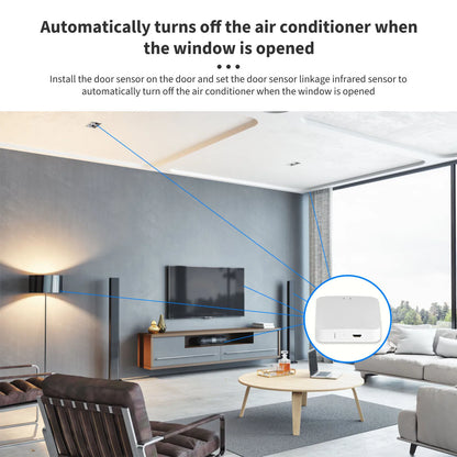 Tuya Universal Multi‑Mode Gateway Hub, Zigbee Bluetooth WiFi, Central Controller for Whole‑Home Smart Automation