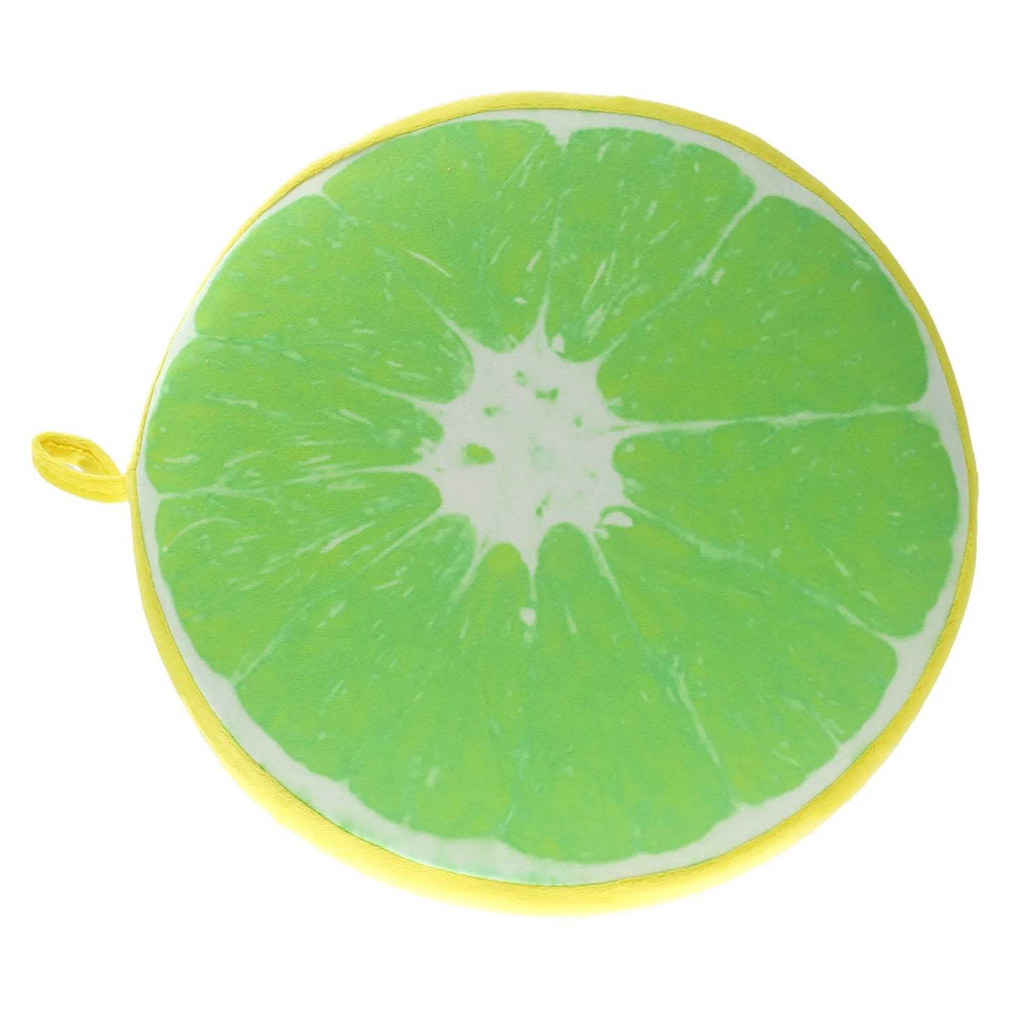 Cartoon Fruits Print Round Bar Chair Cushion Cover Anti-Slip Seat Cushion Slipcover Soft Stool Cushion Covers For Living Dining