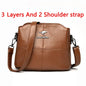 Casual Women's Bag High Quality Pu Leather Shoulder Bags for Women 2022 Ladies Crossbody Bag Purses and Handbags Luxury Designer