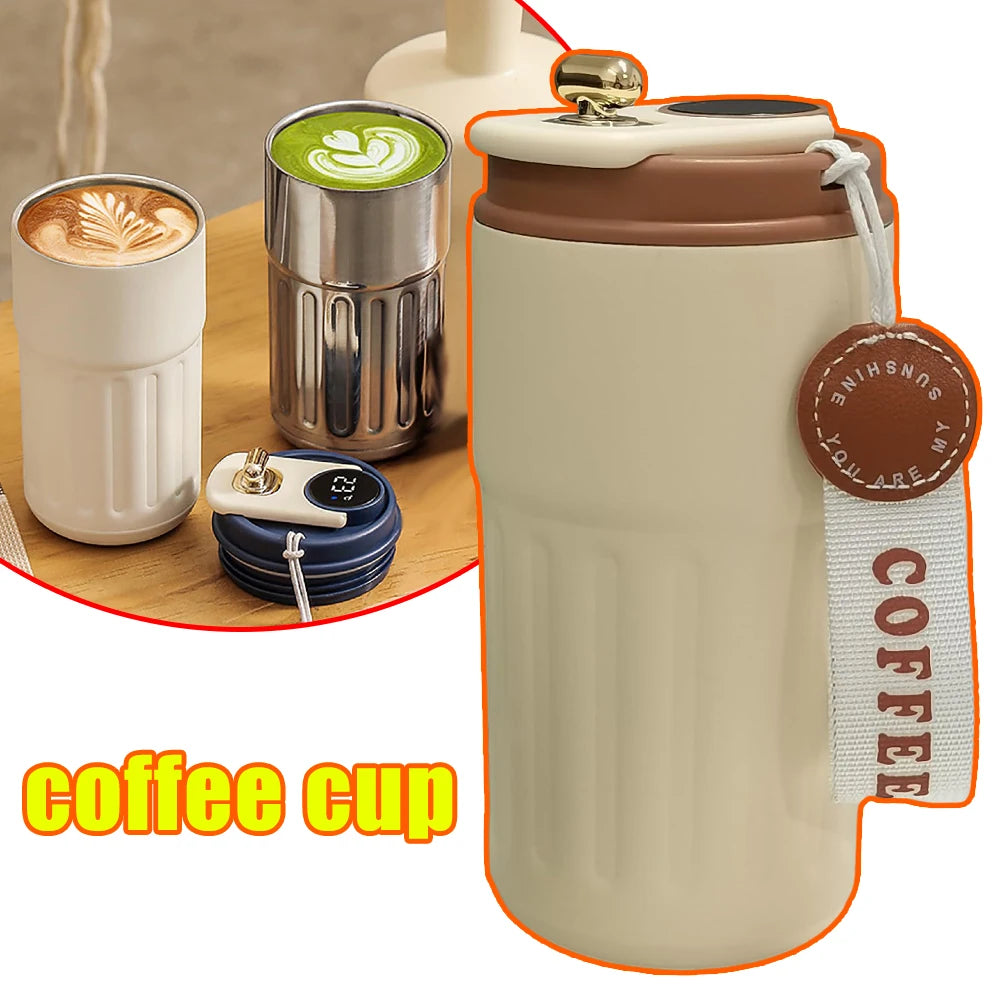 New Arrival 316 Stainless Steel Coffee Mug Double Wall Vacuum Insulated Water Cup Portable Travel Tumbler Fashion Stylish