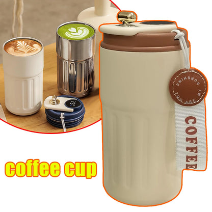 New Arrival 316 Stainless Steel Coffee Mug Double Wall Vacuum Insulated Water Cup Portable Travel Tumbler Fashion Stylish