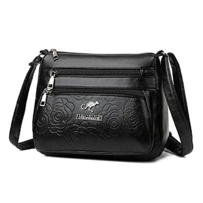 Women's Bag Middle-aged Bag Mother's Bag Fashion Multi-layer Large Capacity Single Shoulder Mother-in-law Buy Vegetable Bag