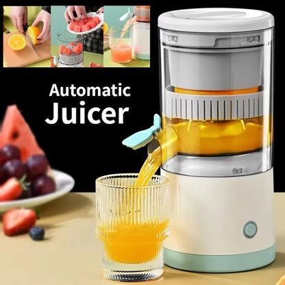 Portable Juicer Extractor Fully Automatic Fruit Household Juicer Automatic Orange Lemon Juice USB Charge Extractor Extruder