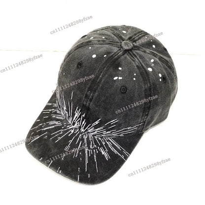 Letter Hat Canvas Bag Printed Embroidered Baseball Cap as a Gift Suitable for Fans' Daily Shopping
