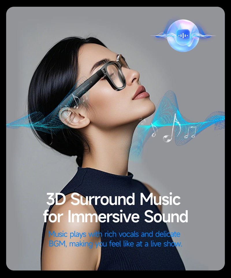 4K 800W Camera AI Glasses Color-Changing Smart Translation Glasses Photo Video Recording Waterproof Call Smart Sunglasses