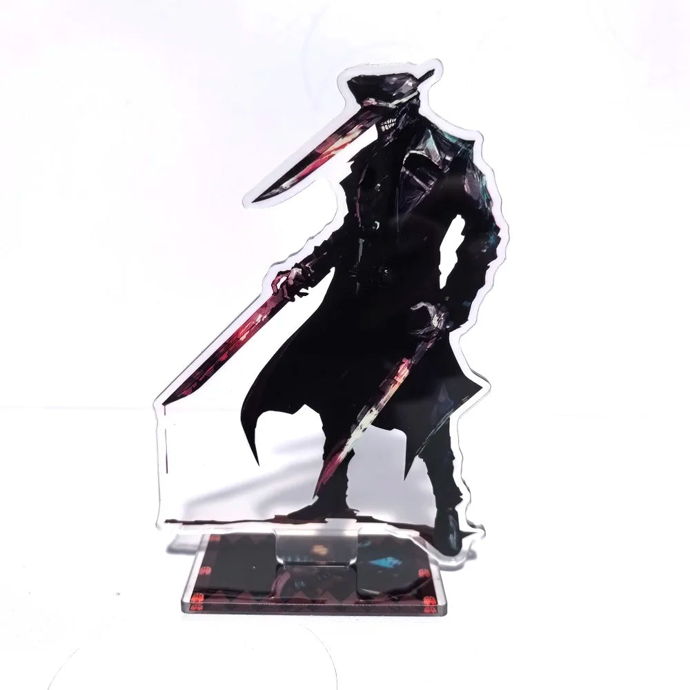 15CM Chainsaw Man Anime Figure Denji Power Acrylic Stand Model DIY Decor Standing Sign Adult Collection Toy Desktop Ornament
