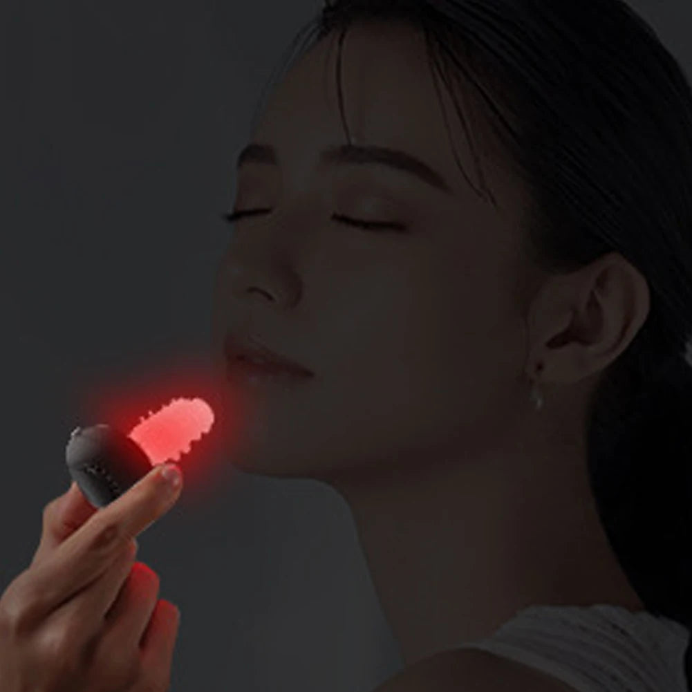 1/2PCS Cordless Low Frequency Pulse Nose Massage Portable Red Light Nose Therapy Infrared Device for Improving Nasal Ventilation
