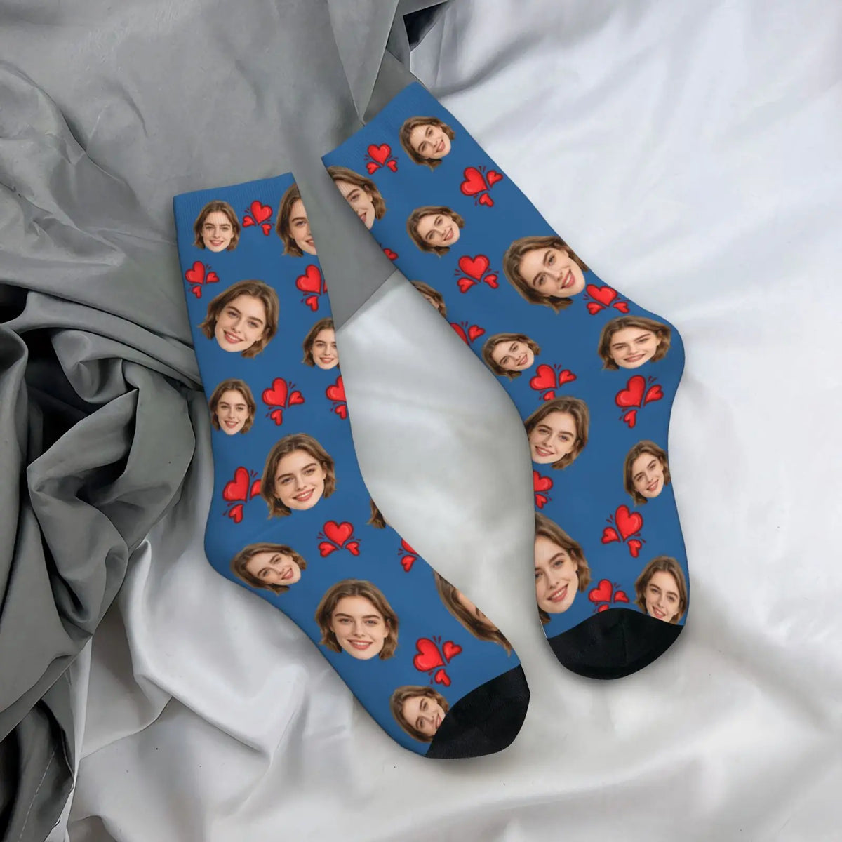 Custom Avatar Socks for Men And Women DIY Personalized Picture Photo Socks Customizable Gifts