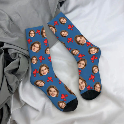 Custom Avatar Socks for Men And Women DIY Personalized Picture Photo Socks Customizable Gifts