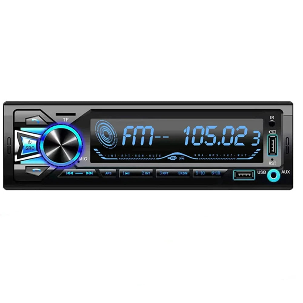 12V 1din Car MP3 Player Dual USB Bluetooth Stereo Radio Audio FM TF AUX IN Receiver in Dash Multimedia Player with remote