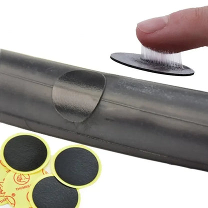 30 20 10PCS Bicycle Glue Free Tire Patches Tool Quick Repairing Tyre Protection Patch Adhesive Quick Drying Bike Accessories