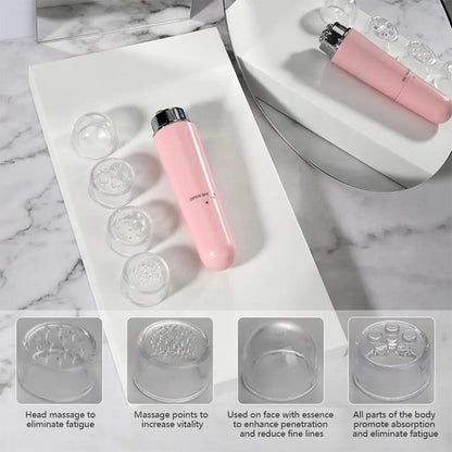 4 in 1 Electric Facial Massager Micro Vibration Eye Beauty Instrument for Relax Eye Dark Circles Eye Bags Puffiness Eye Massage