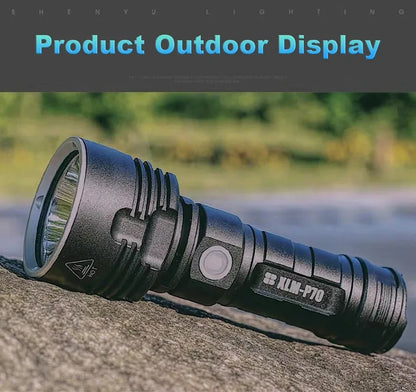 Tactical Torch High Power XHP70 LED Flashlight USB Rechargeable Lantern Waterproof Lamp Ultra Bright Lantern For Camping Outdoor