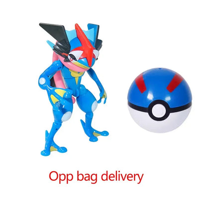 Pokemon Figure Pokeball Poke Ball Venusaur Charizard Gyarados Pikachu Mewtwo Gengar Blastoise Mew Eevee Box Elf for Kid Toy Gift