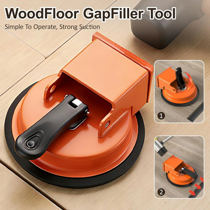 Heavy Duty Floor Gap Fixer Tool, Enhanced Vacuum Suction Cup, Flooring Gap Repair Tool for Laminate, Vinyl, Wood & Tile Flooring