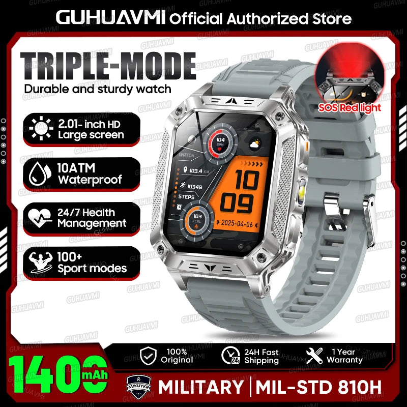 2026New GPS Smart Watch AMOLED 1400Mah Waterproof Fitness tracking Bluetooth Call Professional Sports Smartwatch For Men Women