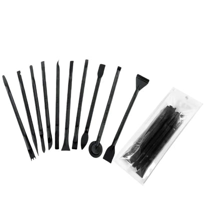 10PCS Phone Repair Tools Kit Disassembly Spudger Plastic Disassemble Crowbar Pry Opening Hand Tools Set for Mobile Phone Repair