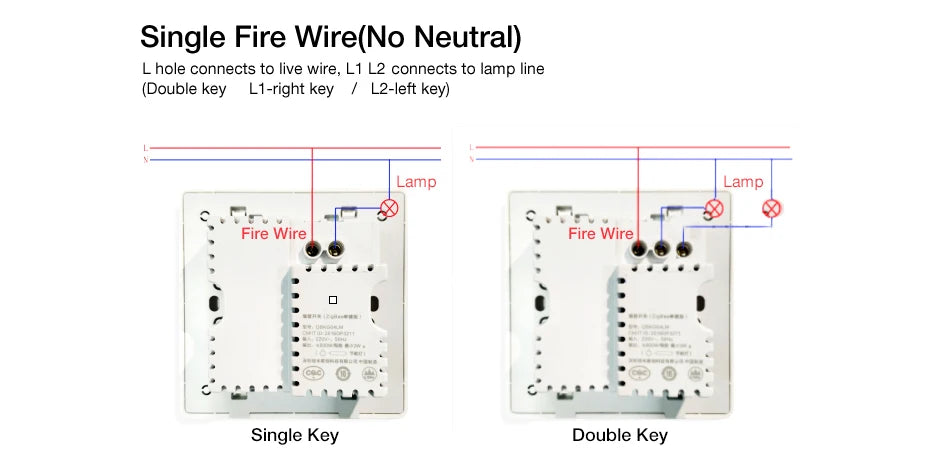 Aqara Smart Wall Switch D1 ZigBee Light Switch Button Smart Home Remote Control Fire Wire With /NO Neutral For Mi Home Homekit