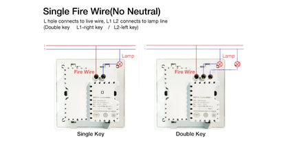Aqara Smart Wall Switch D1 ZigBee Light Switch Button Smart Home Remote Control Fire Wire With /NO Neutral For Mi Home Homekit