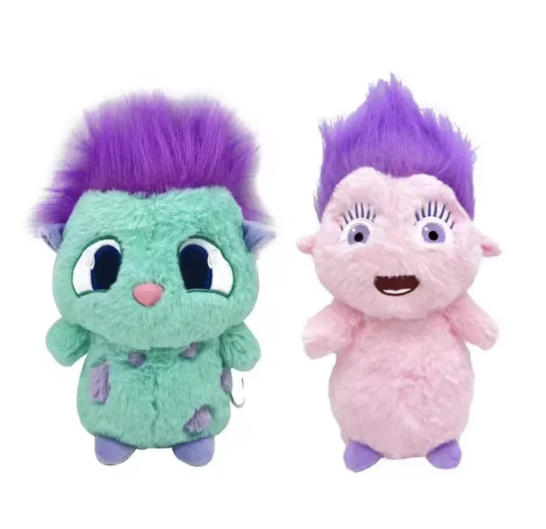 2pcs 25cm Bibble Plush Toys Bibble Peluche Cute Soft Stuffed Anime Home Room Decor Dolls For Kid Birthday Gift